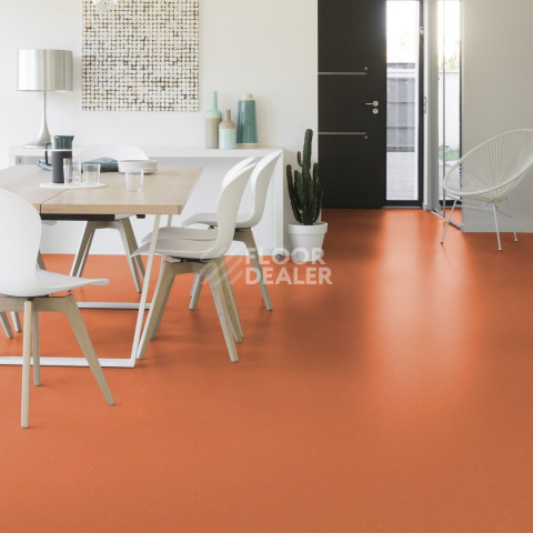 Gerflor Colorette 0016 Deep Orange фото 2 | FLOORDEALER